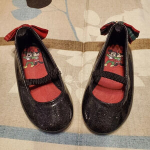 Disney Toddler Girl Mickey Minnie Ballet Flats 2YR